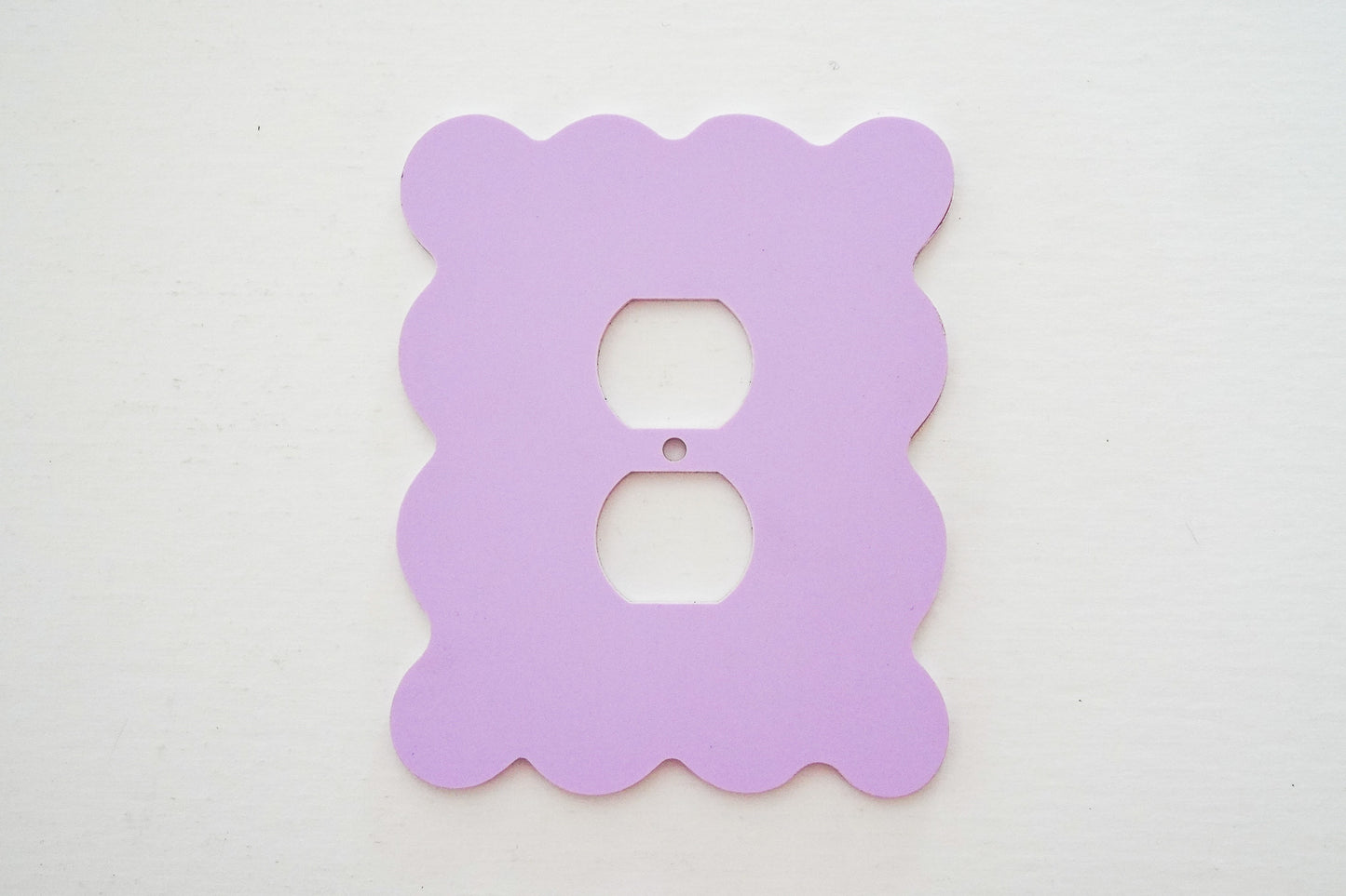 Custom Wavy Light Switch Cover