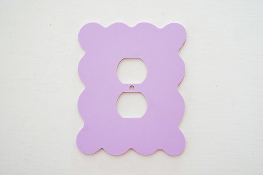 Custom Wavy Light Switch Cover
