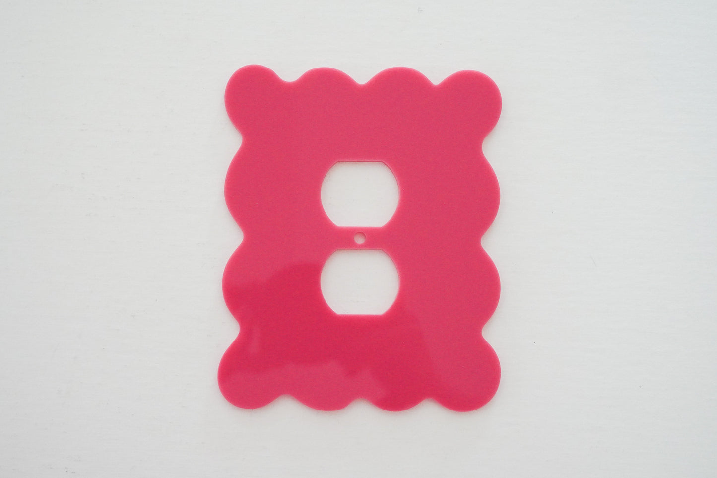 Custom Wavy Light Switch Cover