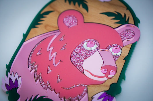 Sparkle Black Bear Art