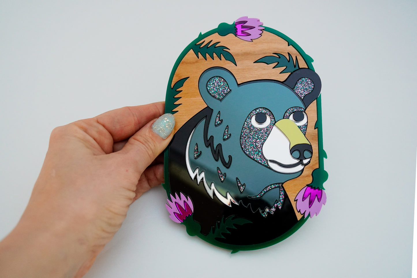 Sparkle Black Bear Art