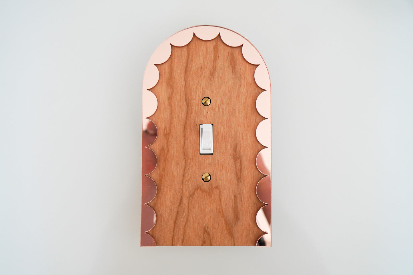 Scallop Trim Custom Light Switch Plate Cover