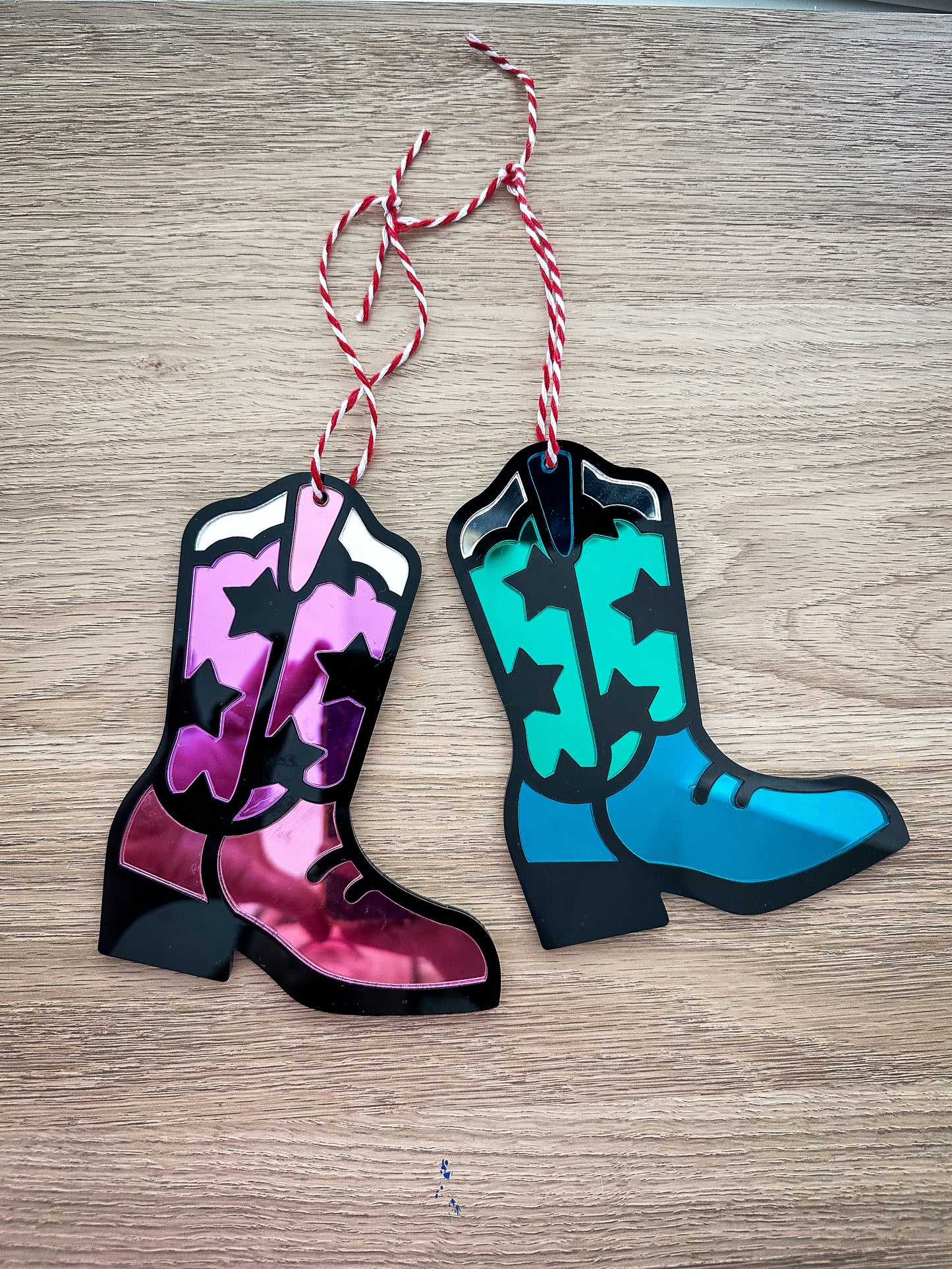 Cowgirl Boot Ornament