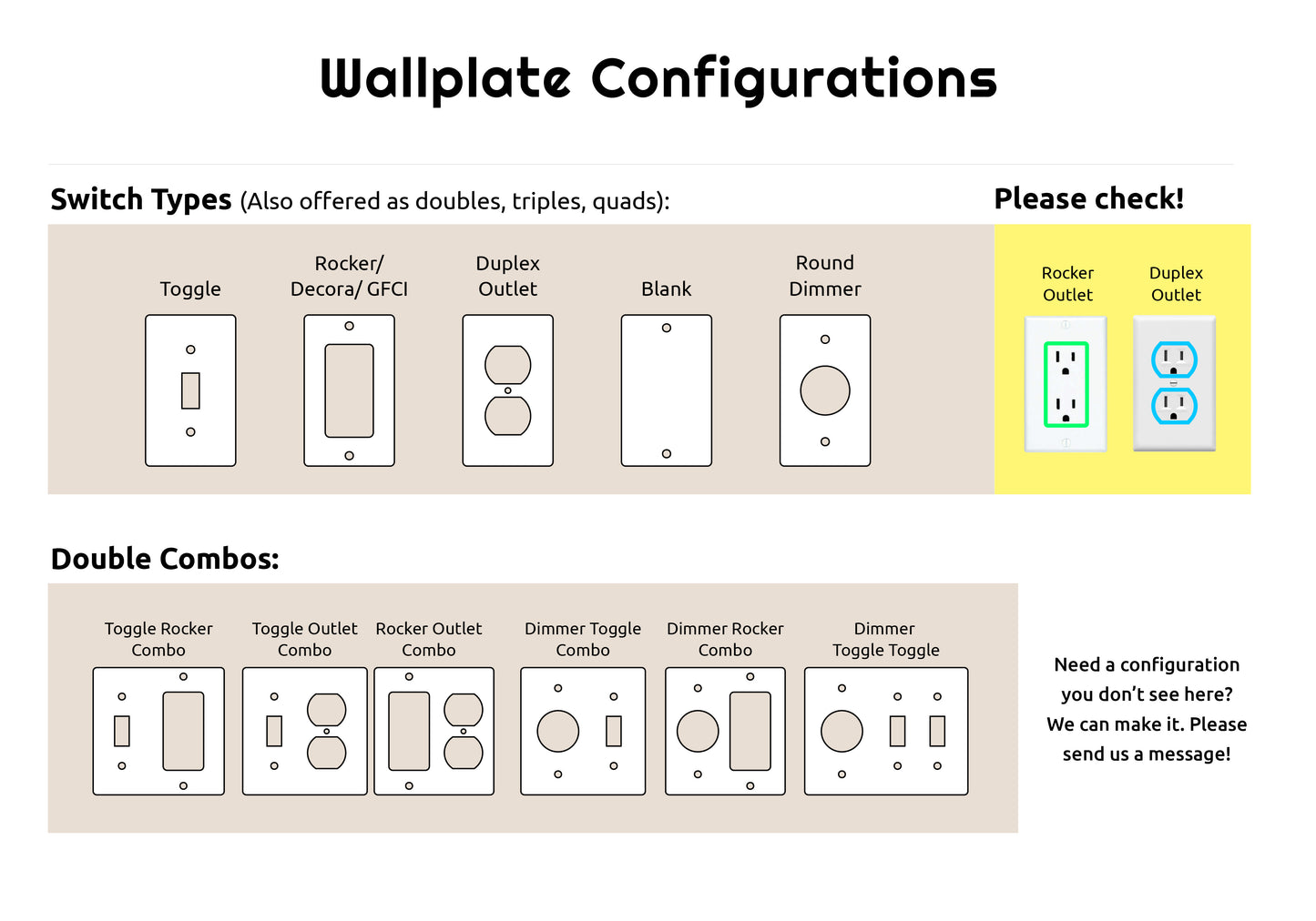 Custom Art Deco Decorative Light Switch Cover