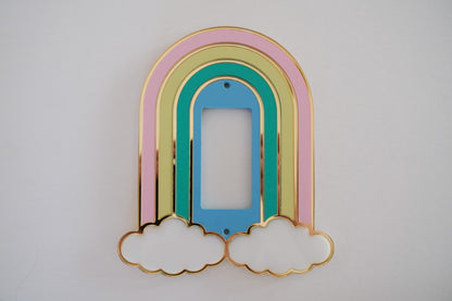 Rainbow Light Switch Plate Cover