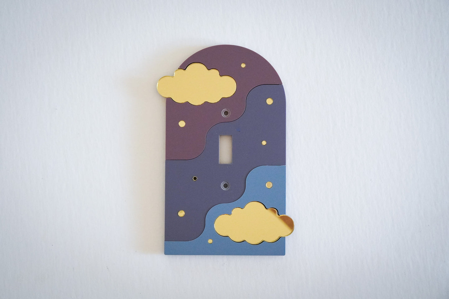 Starry Night Decorative Light Switch Cover