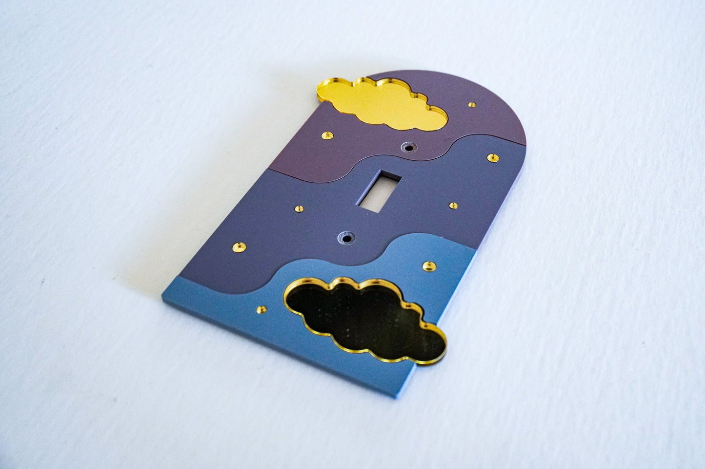 Starry Night Decorative Light Switch Cover