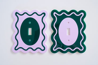 [Multi-Color] Wavy Light Switch and Outlet Covers