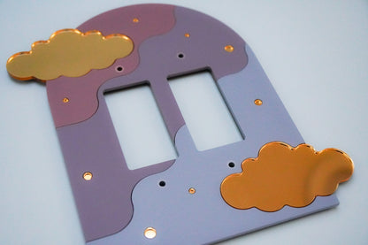 Starry Night Decorative Light Switch Cover