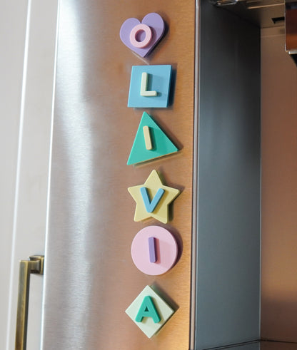 Alphabet Name Letter Magnets