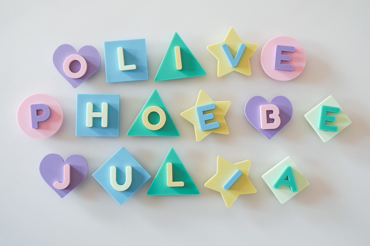 Alphabet Name Letter Magnets