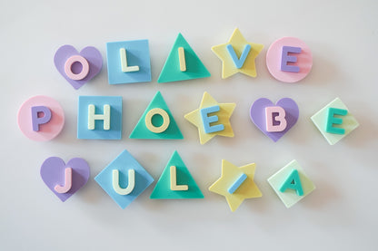Alphabet Name Letter Magnets