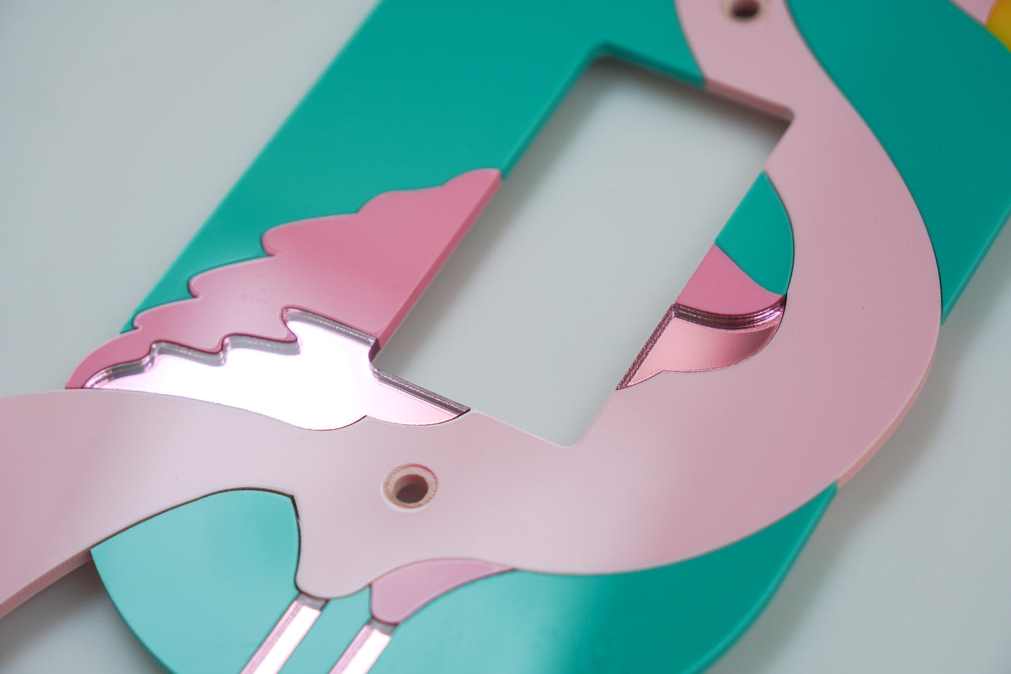 Pink Flamingo Light Switch, Outlet, or Dimmer