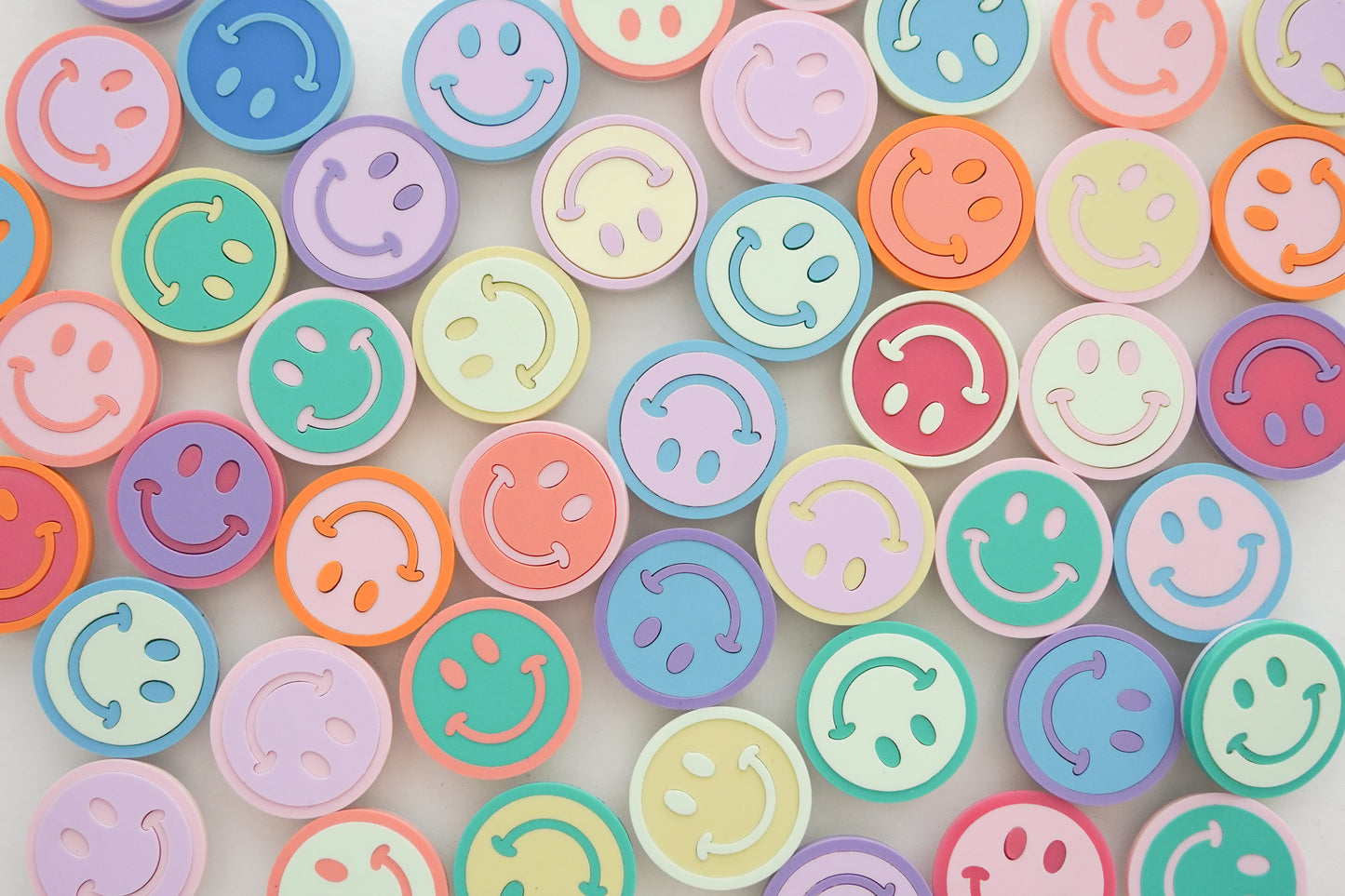 Smiley Face Fridge Magnets