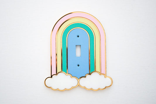 Rainbow Light Switch Plate Cover