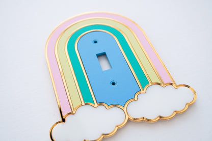 Rainbow Light Switch Plate Cover