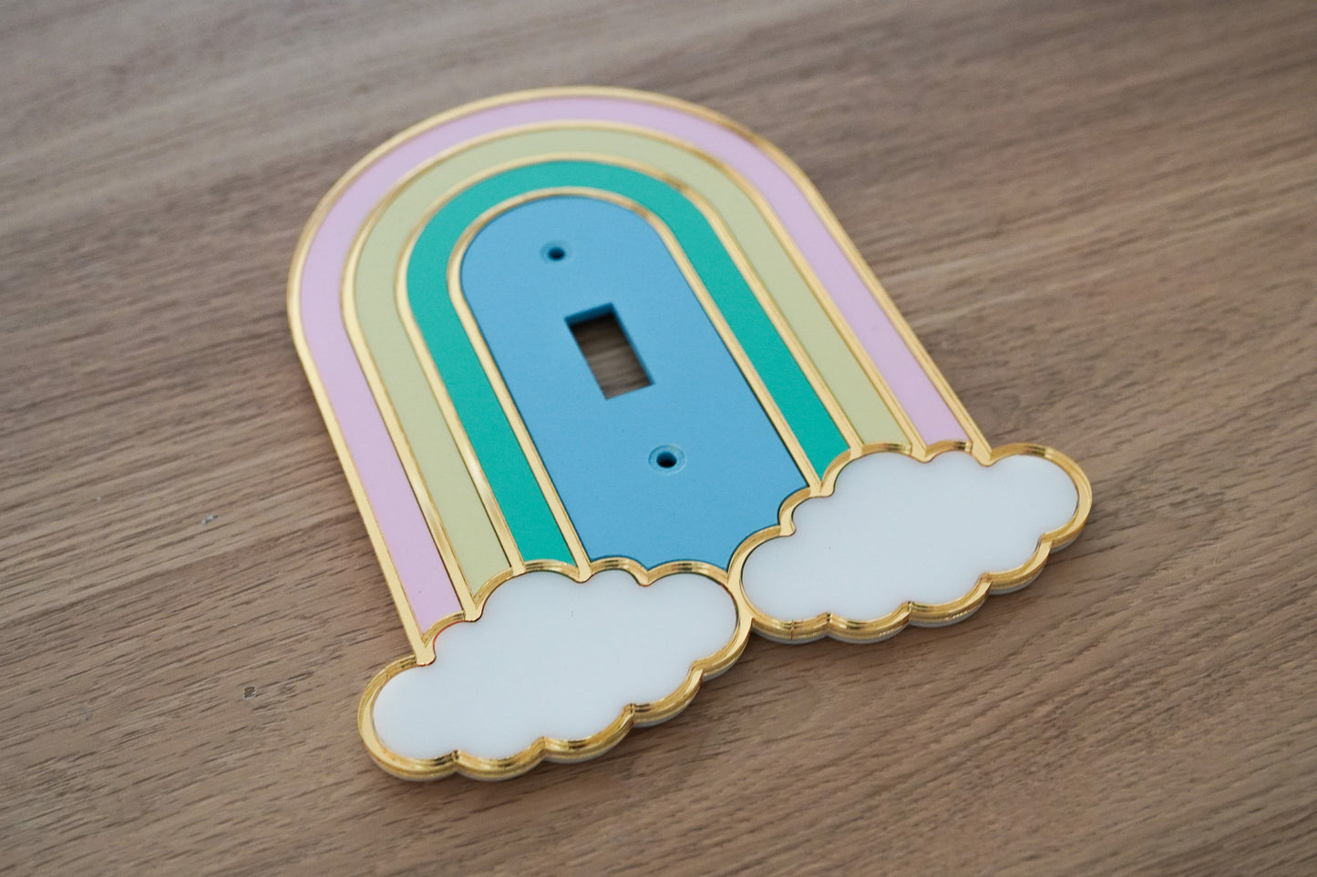 Rainbow Light Switch Plate Cover