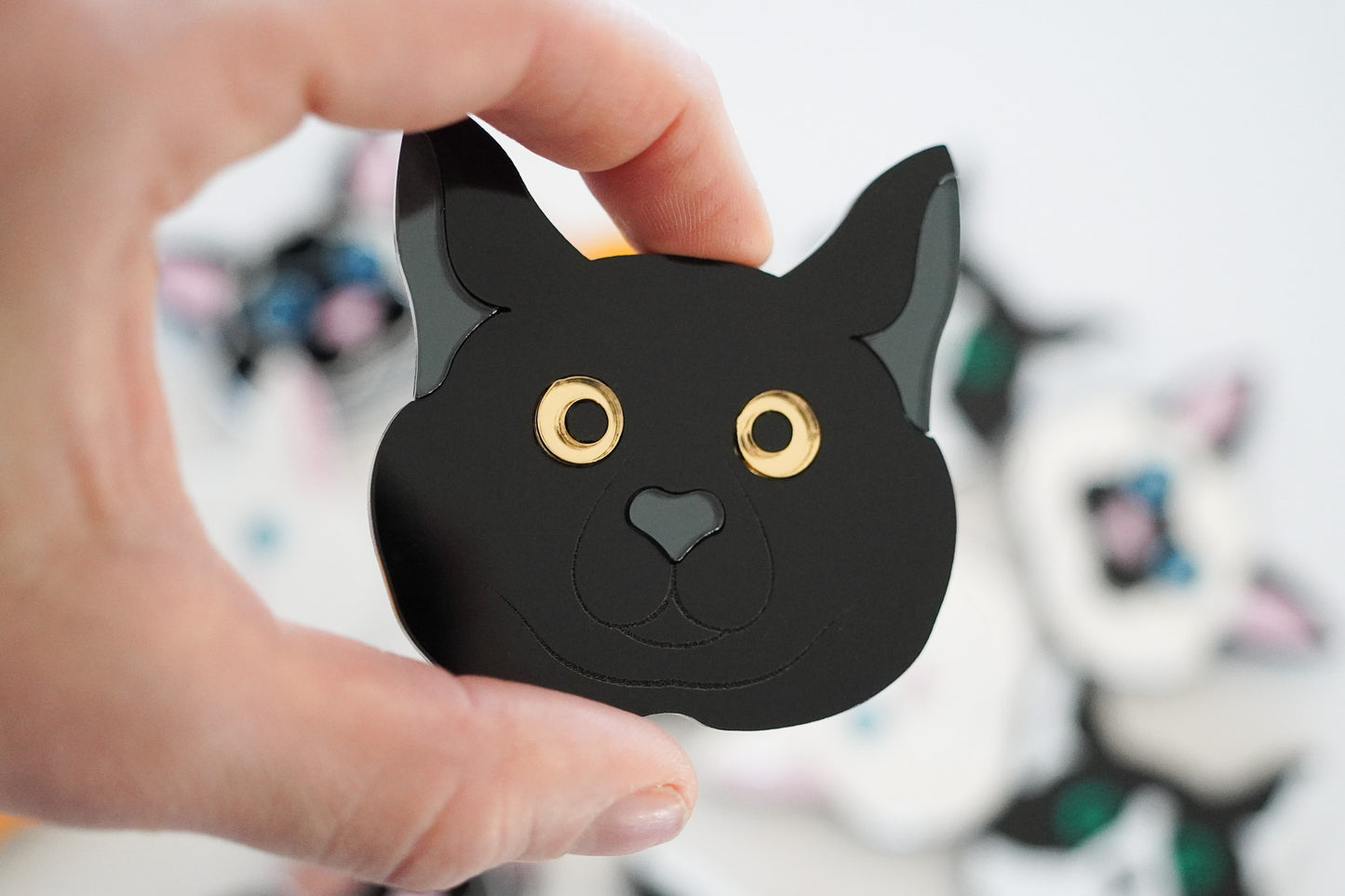 Cute Cat Wall Art Magnets