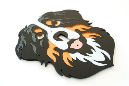 Bernese Mountain Dog Art Decorative Light Switch Cover