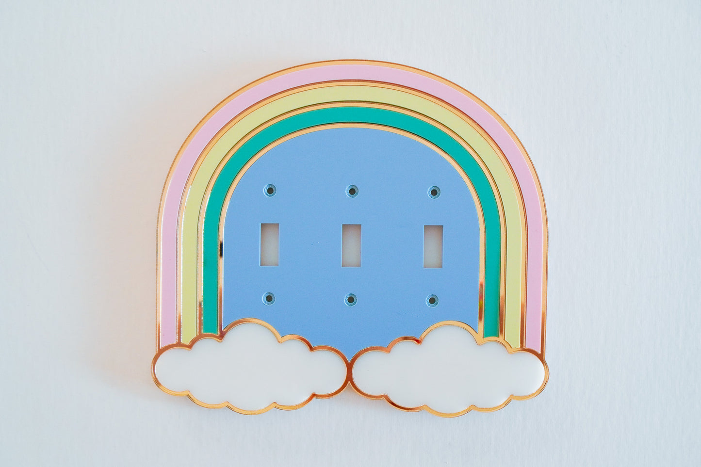 Rainbow Light Switch Plate Cover