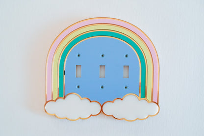 Rainbow Light Switch Plate Cover