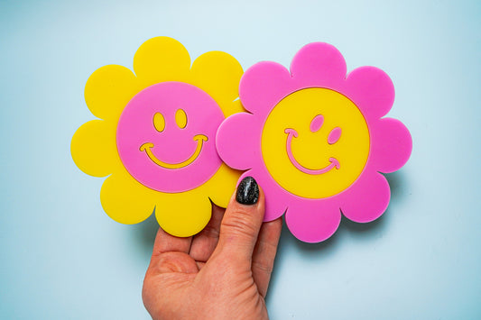 Daisy Flower Coasters