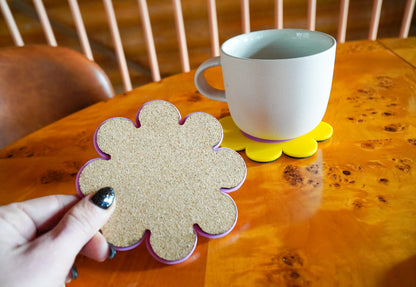 Daisy Flower Coasters