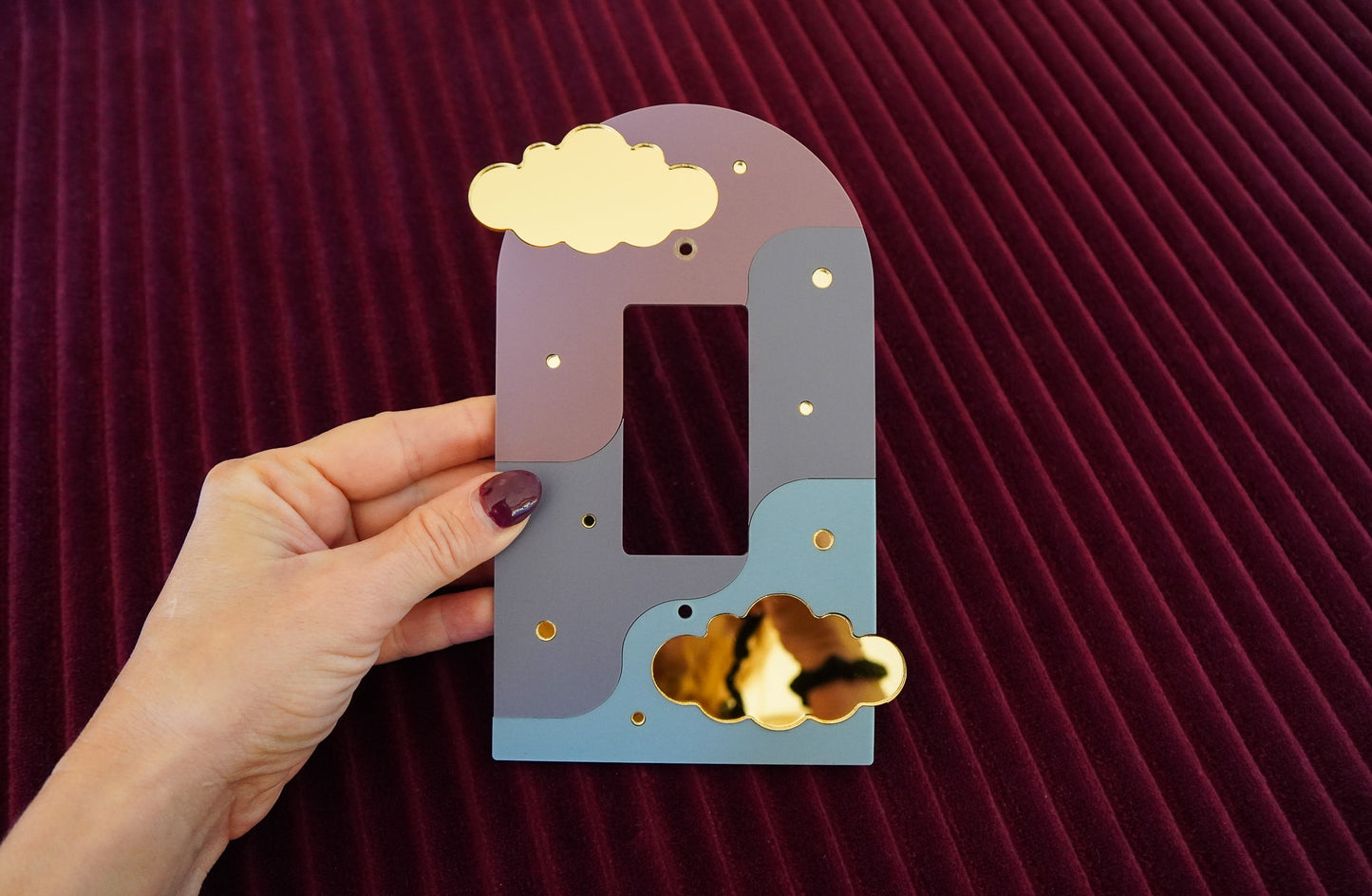 Starry Night Decorative Light Switch Cover