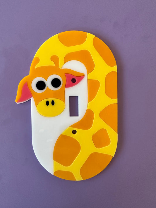 Giraffe Light Switch plate cover