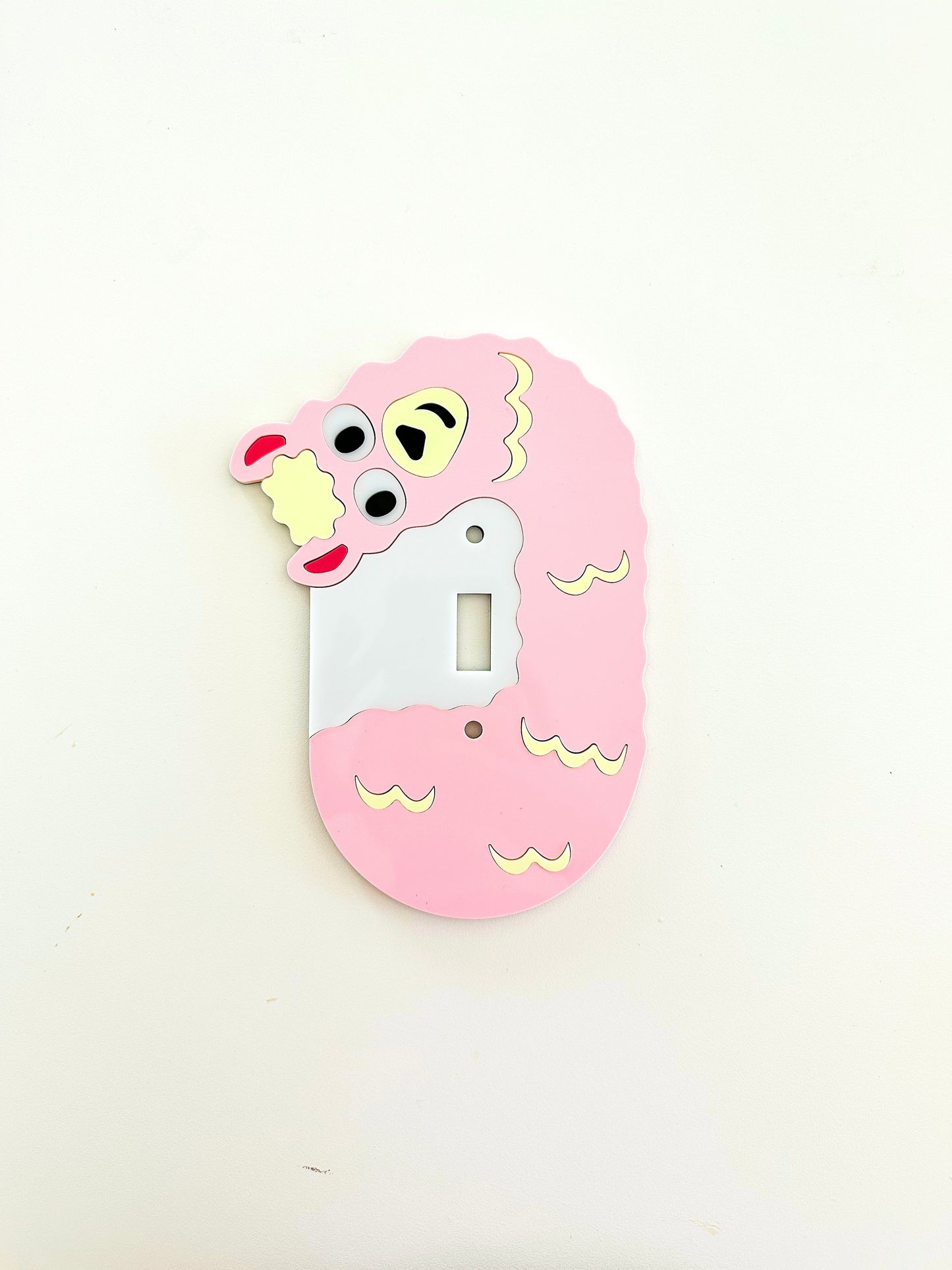 Llama Decorative Light Switch Cover