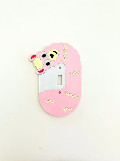 Llama Decorative Light Switch Cover