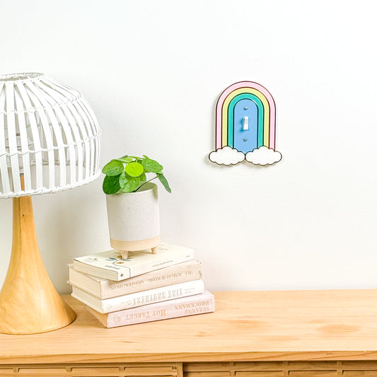 Rainbow Light Switch Plate Cover