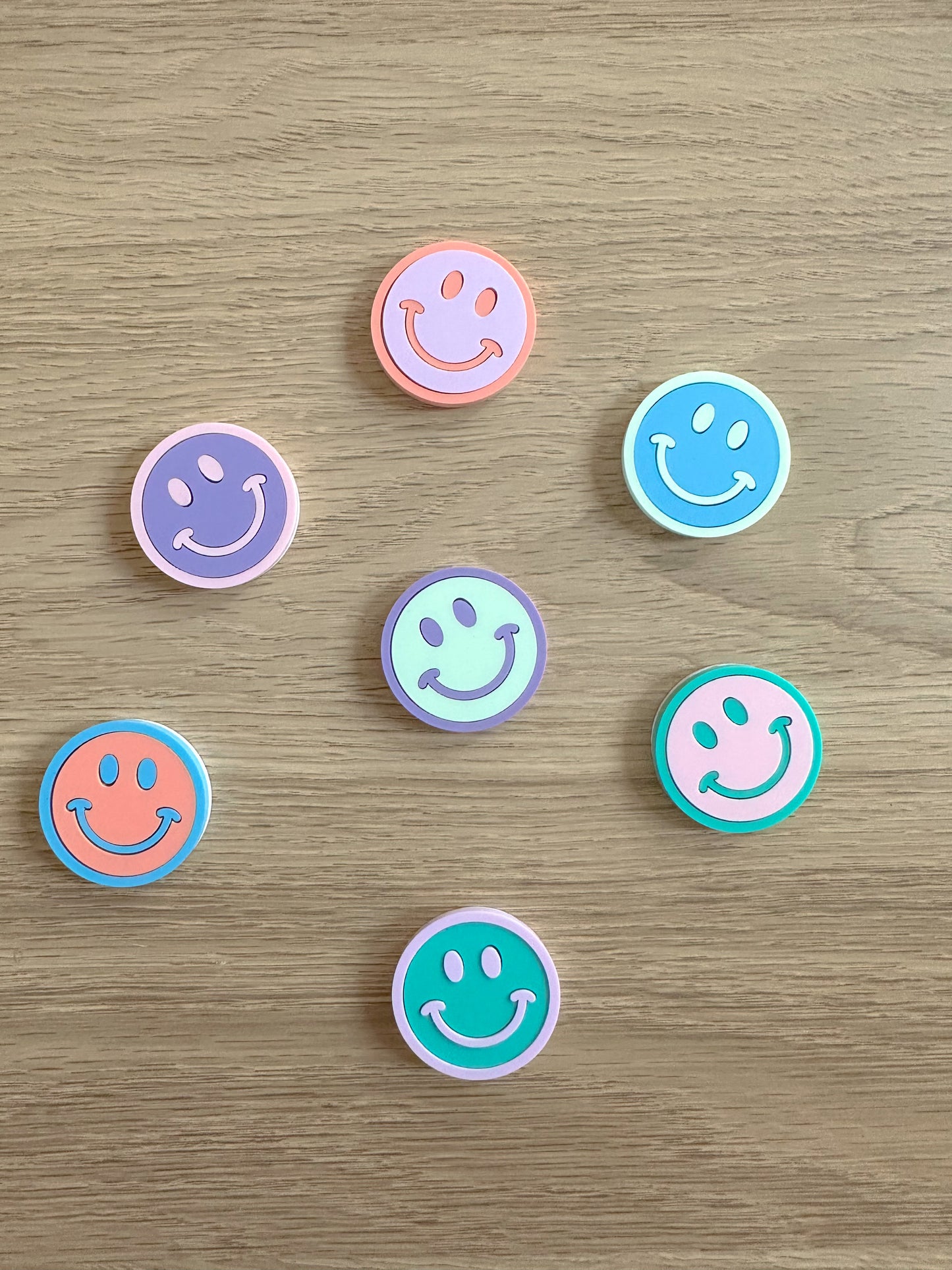 Smiley Face Fridge Magnets