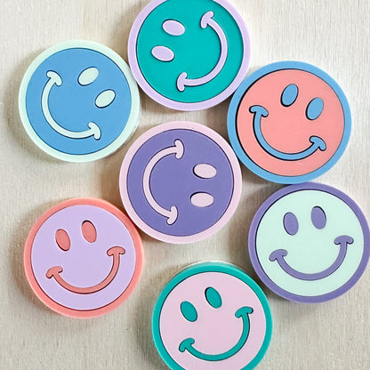 Smiley Face Fridge Magnets