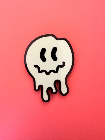 Drippy Smiley Face Magnet Set