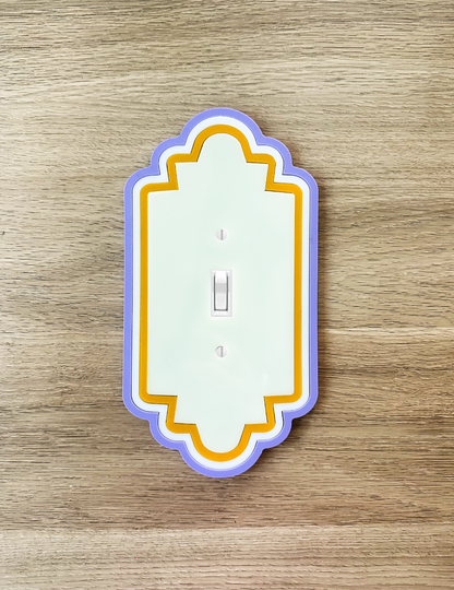 Scalloped Light Switch Plate Cover / Outlet Cover