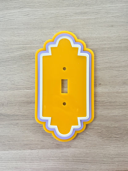 Scalloped Light Switch Plate Cover / Outlet Cover