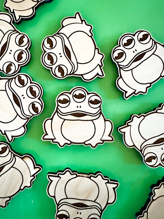 3-Eyed Toad Magnets