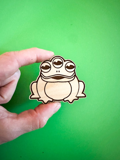 3-Eyed Toad Magnets