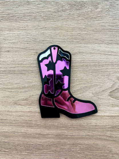 Cowgirl Boot Wall Hanging