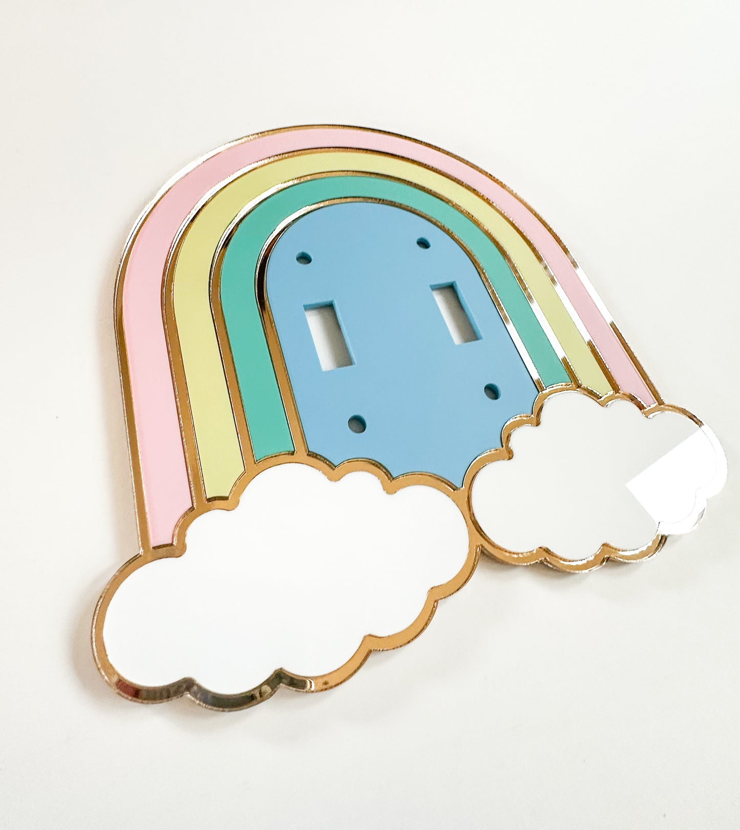 Rainbow Light Switch Plate Cover