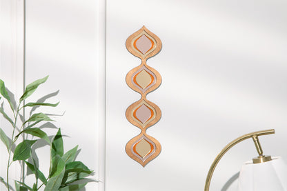 Retro Tear Drop Mirror