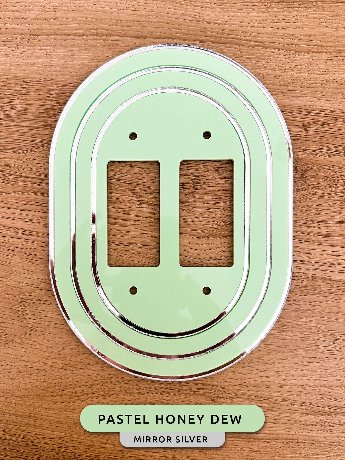 Custom Art Deco light switch plate & outlet covers