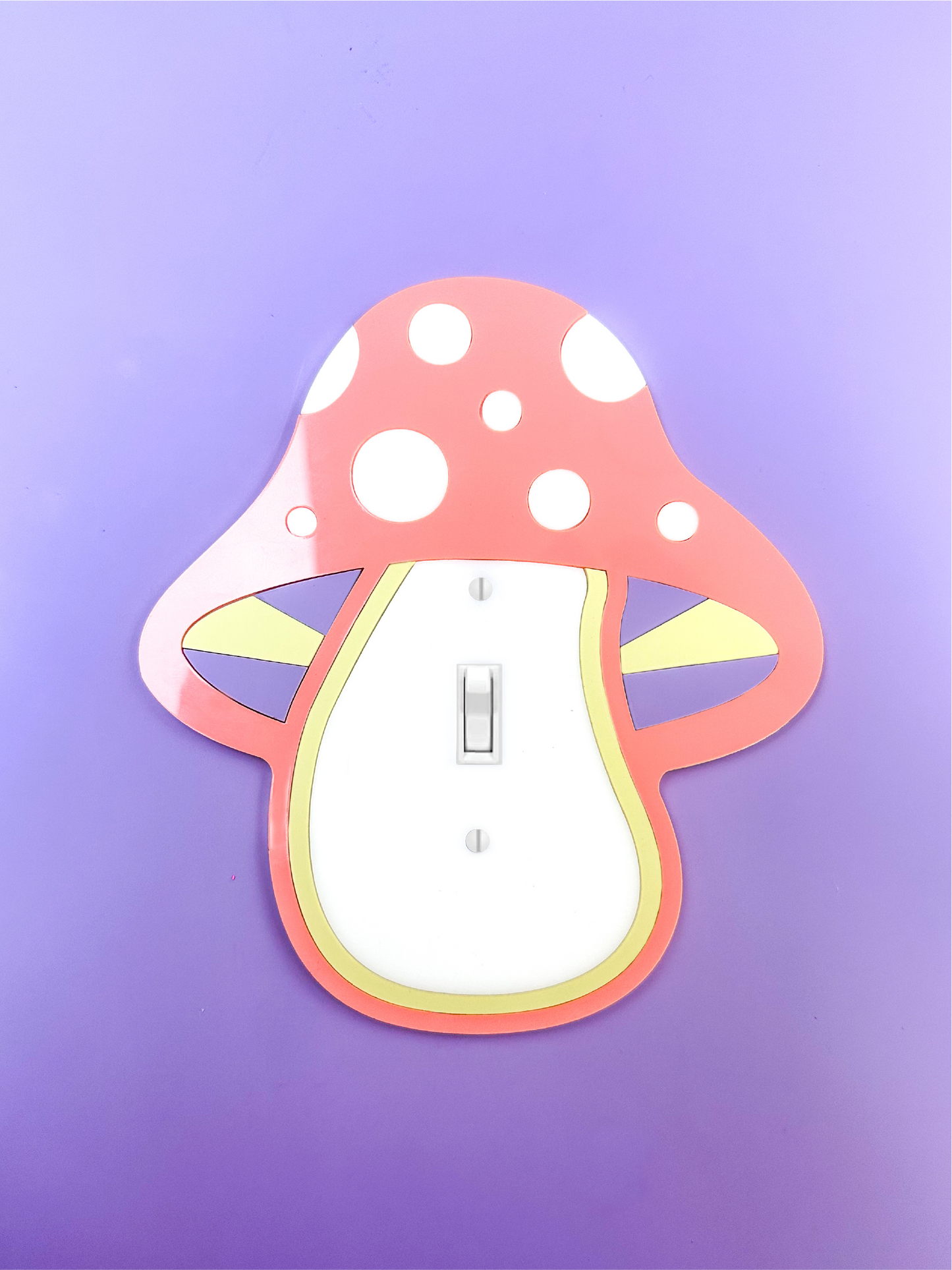 Mushroom Light Switch Cover