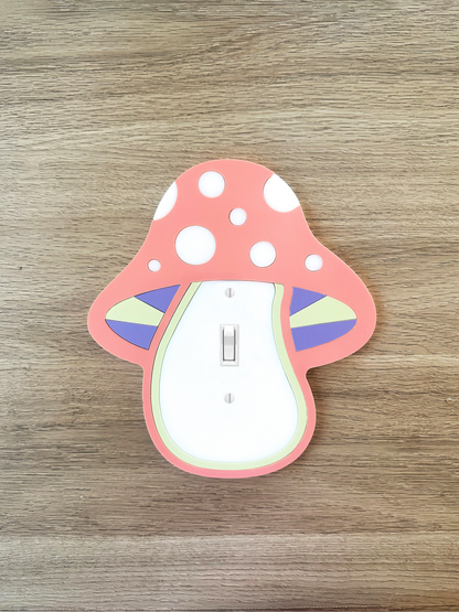 Mushroom Light Switch Cover