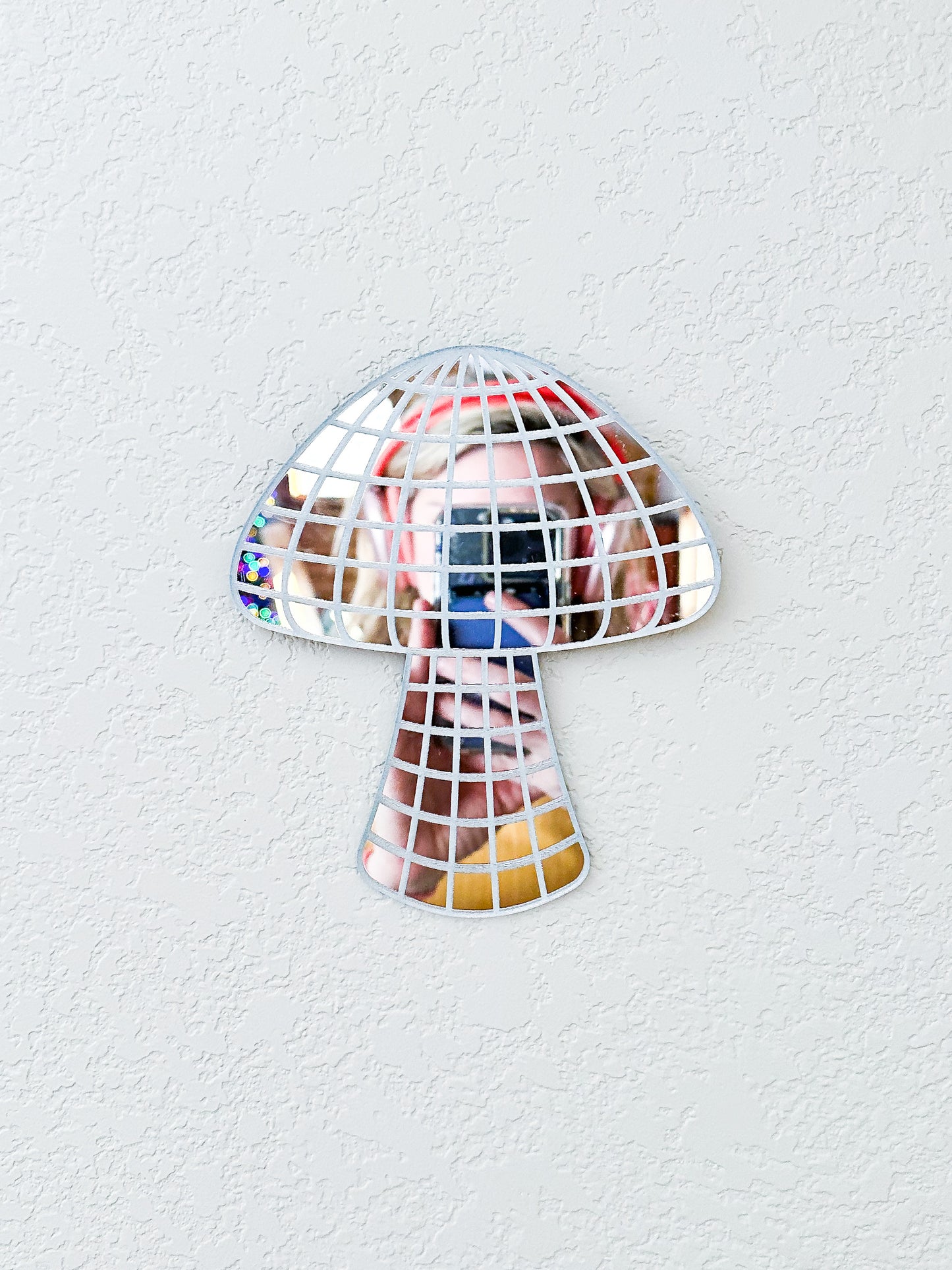 Disco Mushroom Wall Decor (Hanging Wall Art)