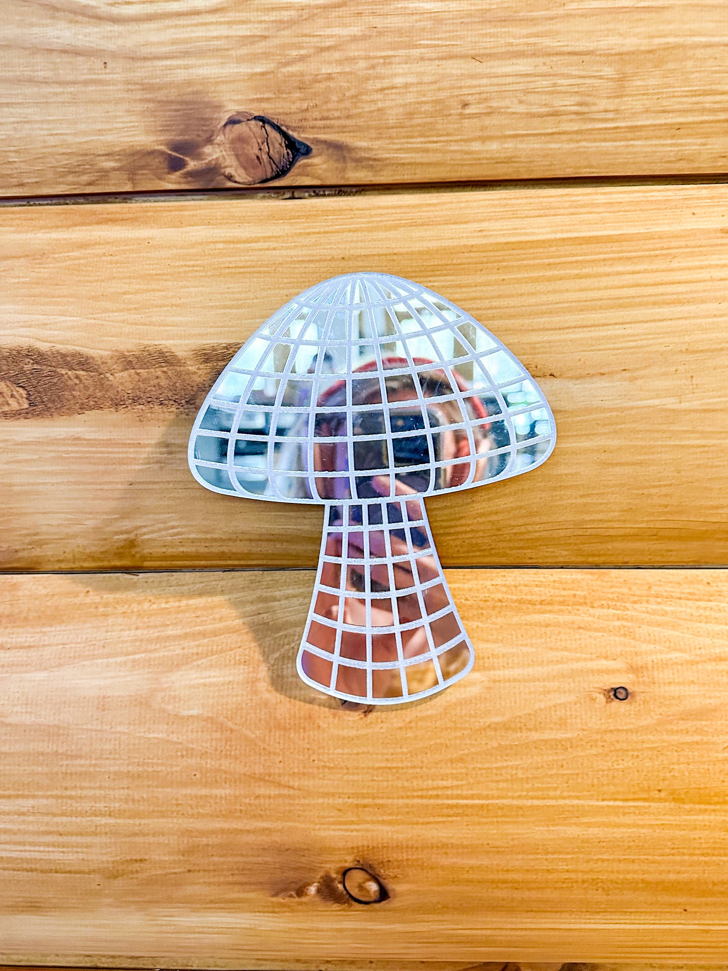 Disco Mushroom Wall Decor (Hanging Wall Art)